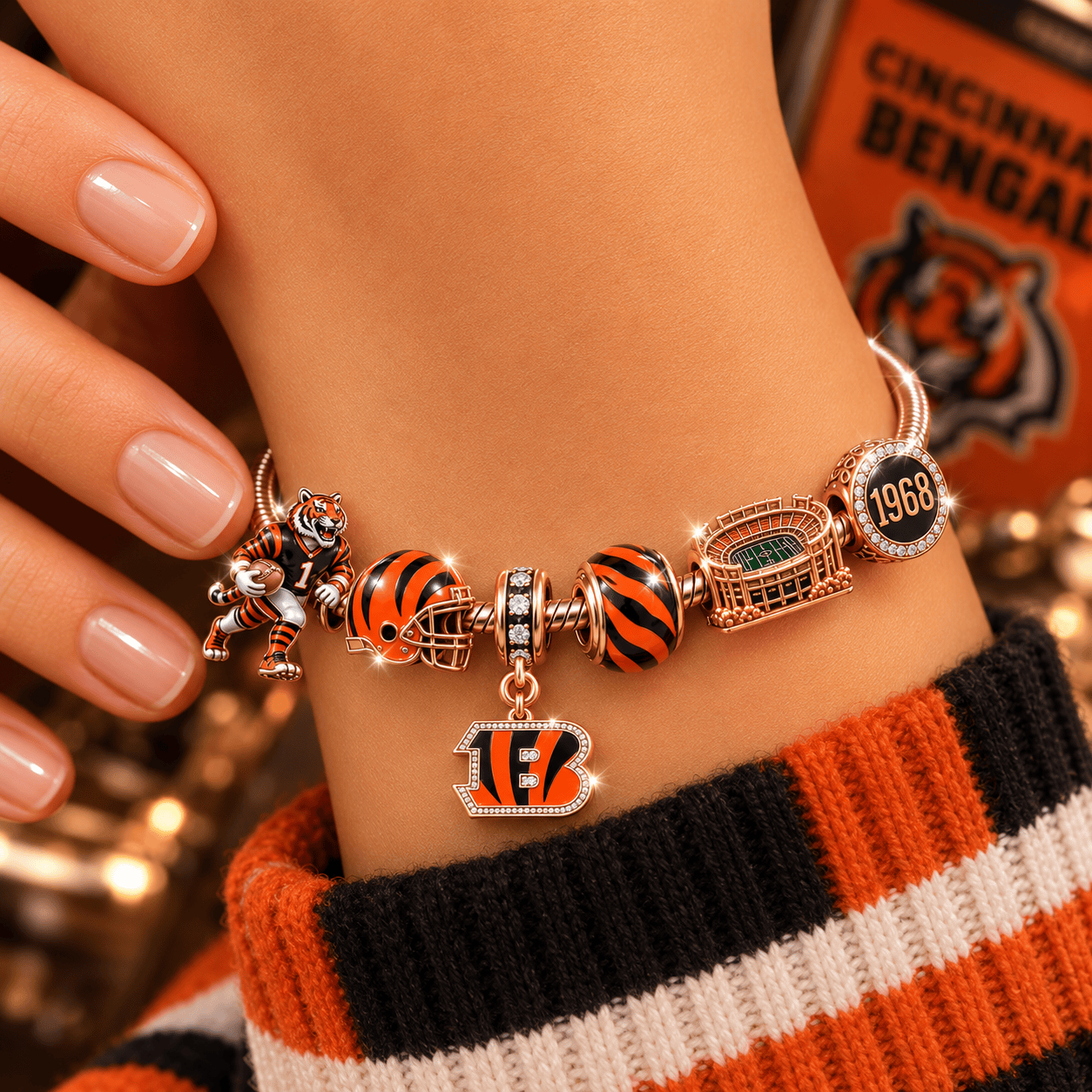 CCBG Gold Charm Bracelet Set NHVH