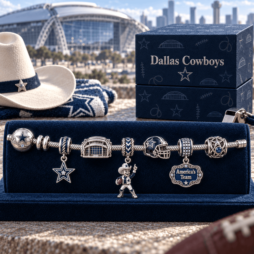 DLCB Silver Charm Bracelet Set HQH