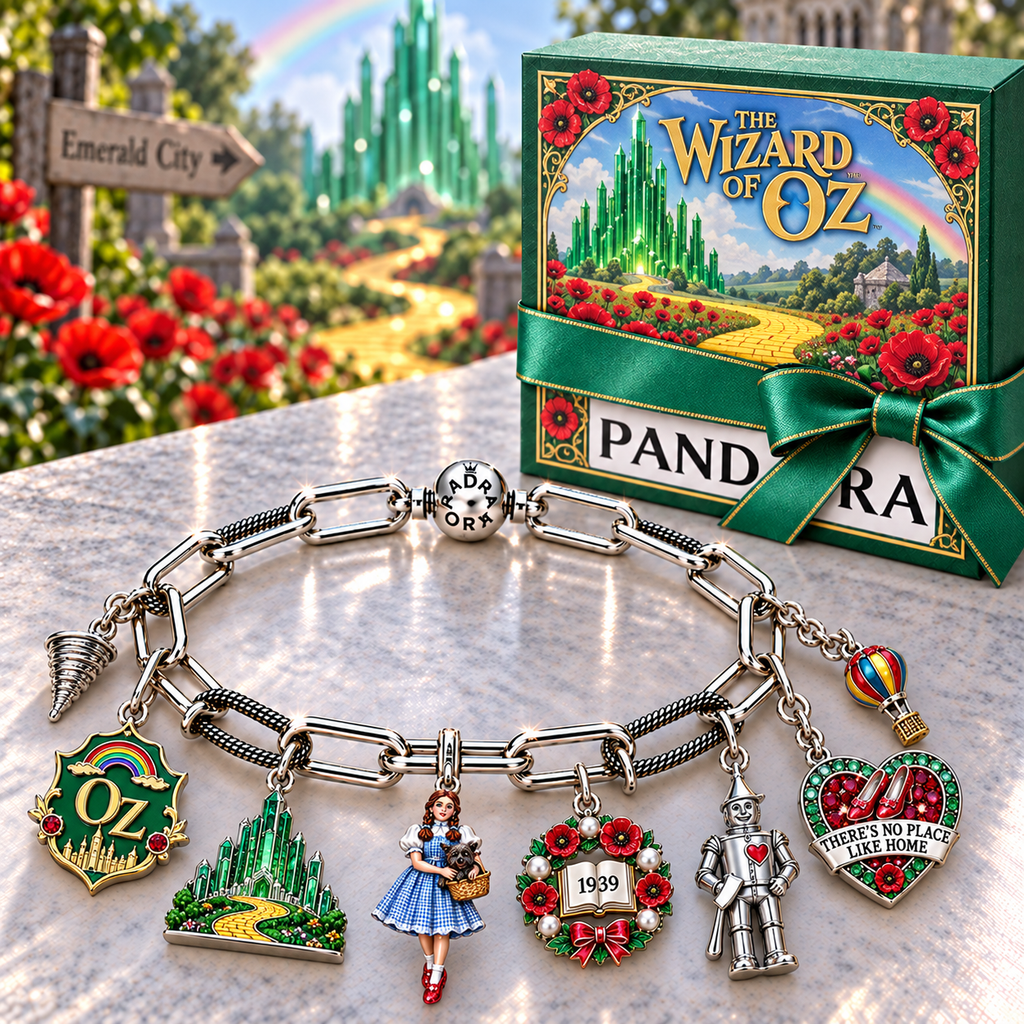 TWOZ Silver Charm Bracelet Set NTVA