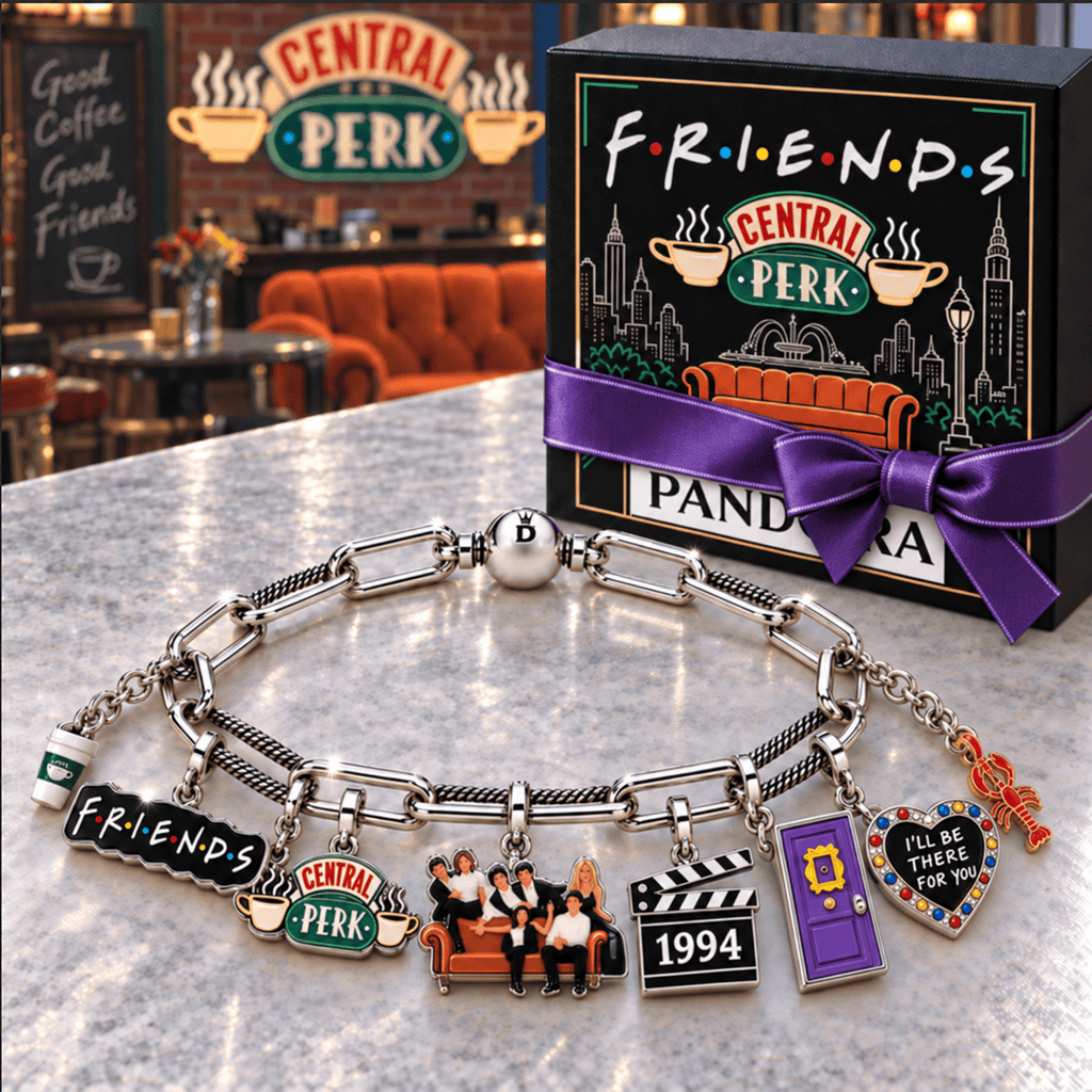 FRS Silver Charm Bracelet Set NTVA