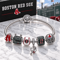 BRX Silver Charm Bracelet Set PTT