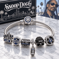 SND Silver Charm Bracelet Set PTT