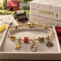 SPNY Gold Charm Bracelet Set HQH