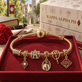 KPAP Gold Charm Bracelet Set HQH