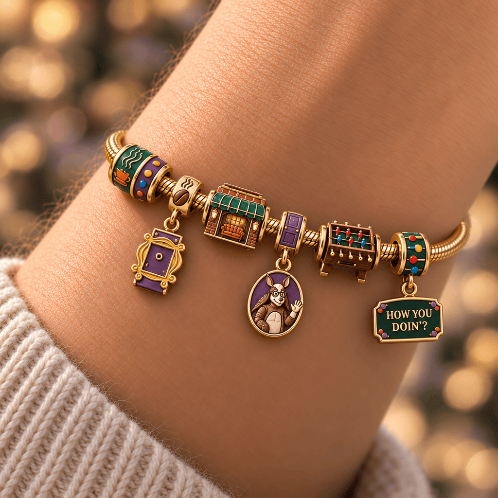 FRS Gold Charm Bracelet Set HQH