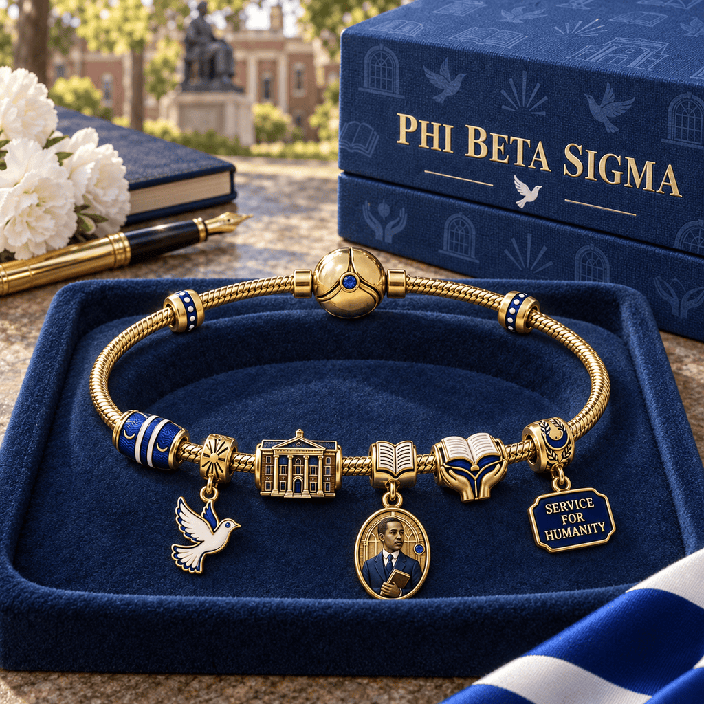 PBTS Gold Charm Bracelet Set HQH