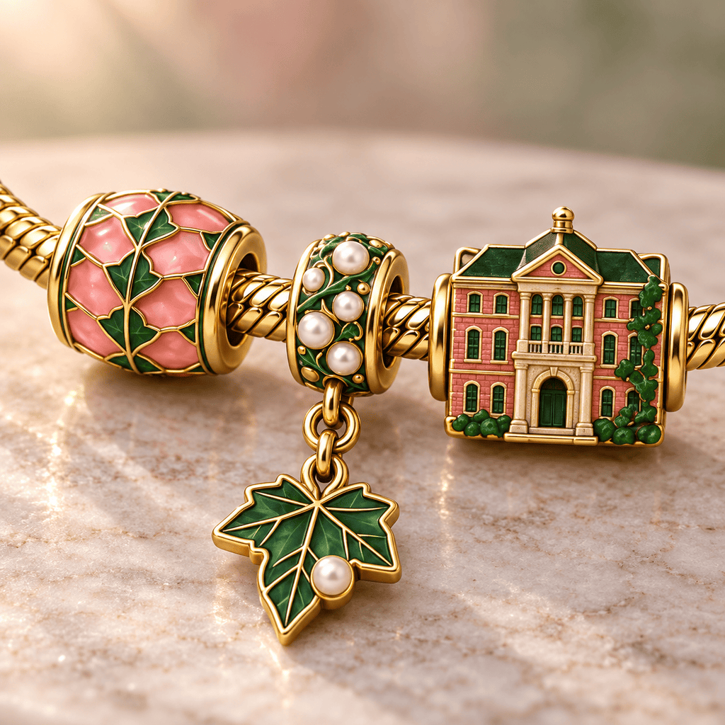 AKA Gold Charm Bracelet Set HQH