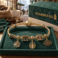 STBK Gold Charm Bracelet Set HQH