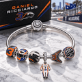 DNR Silver Charm Bracelet Set PTT