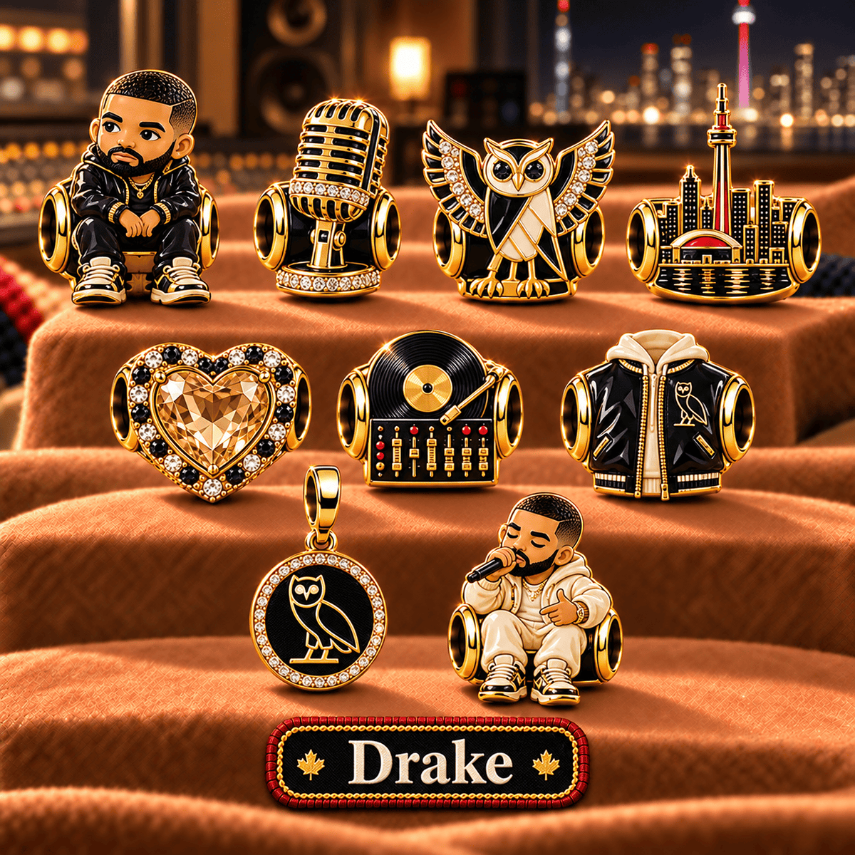 DRK Gold Charm Set PNPA