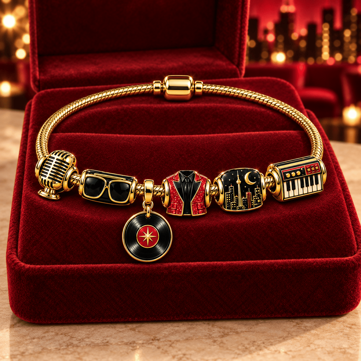 TWD Gold Charm Set PNPA