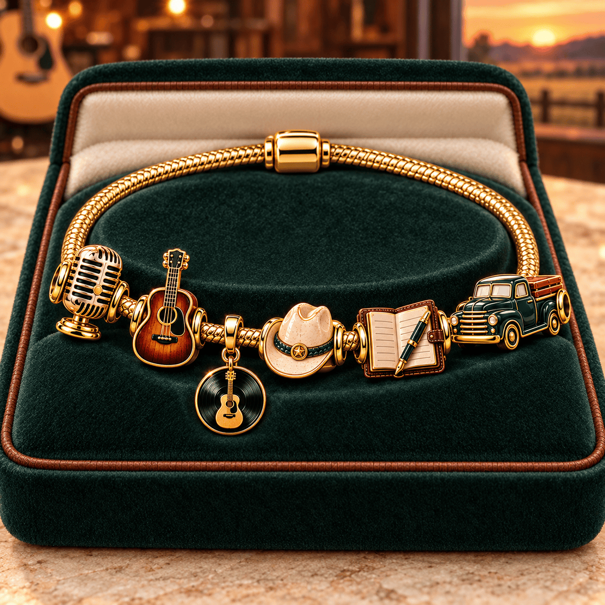 ZBR Gold Charm Set PNPA