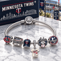 MNST Silver Charm Bracelet Set PTT