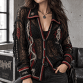 SLK Women’s Open-Knit Cardigan DNBN