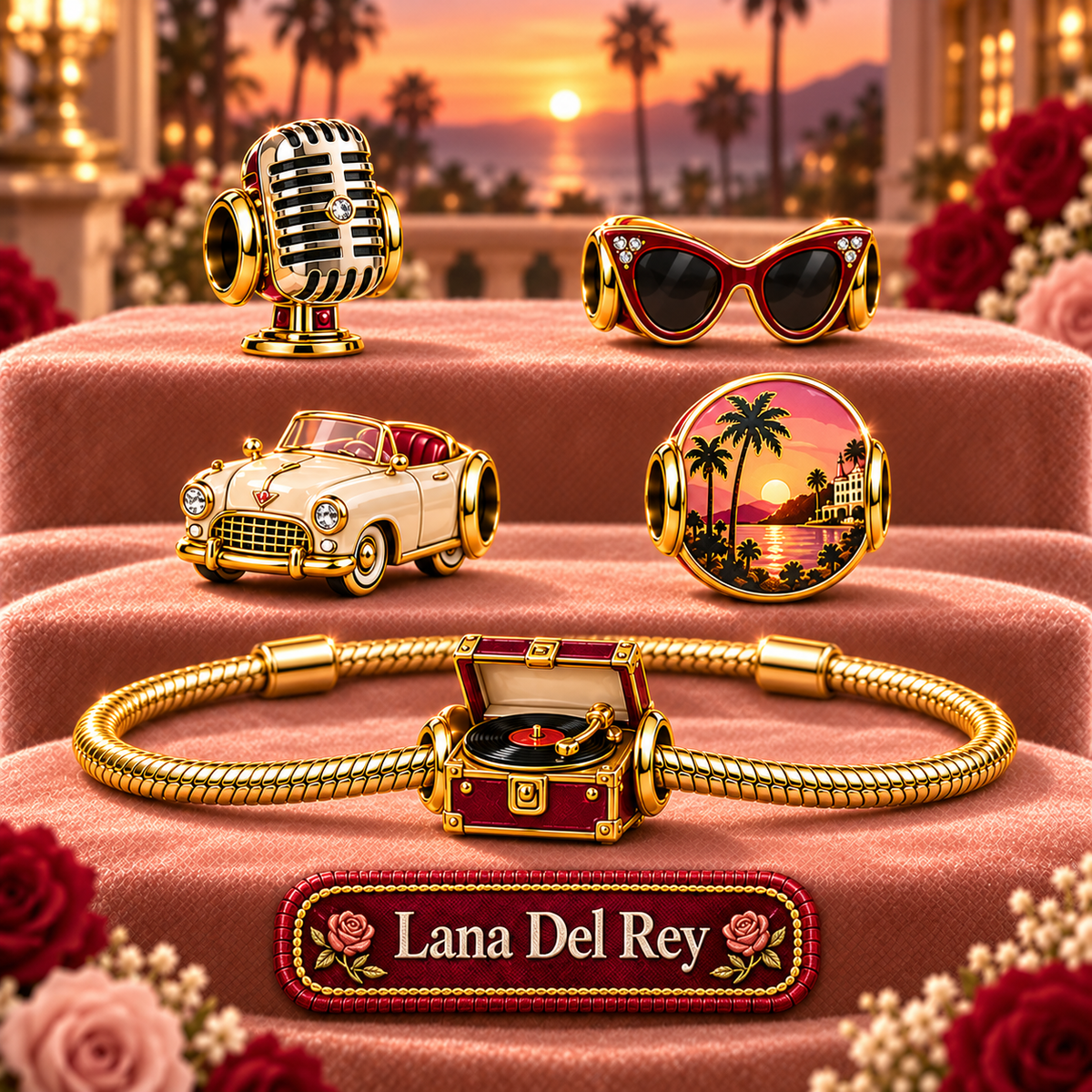LDR Gold Charm Set PNPA