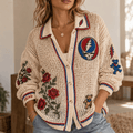 GRFD Women’s Open-Knit Cardigan DNBN