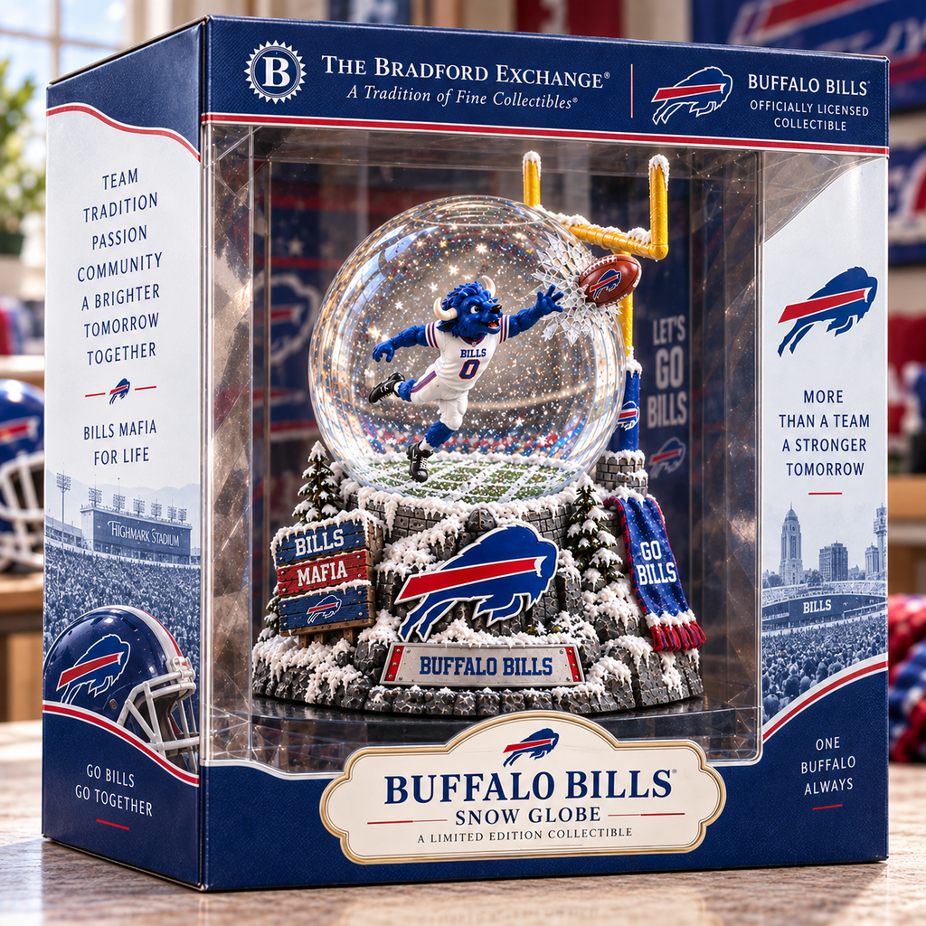 BFBL Premium Sculpted Collector Water Globe NTNA