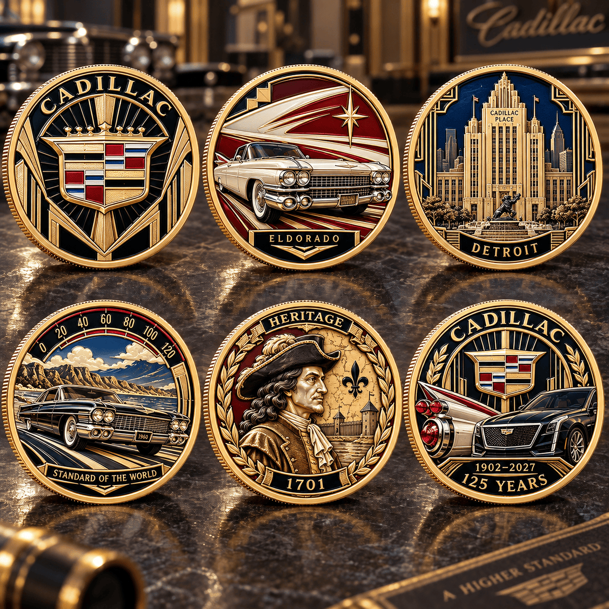 CDL Premium Commemorative Coin Set NPL