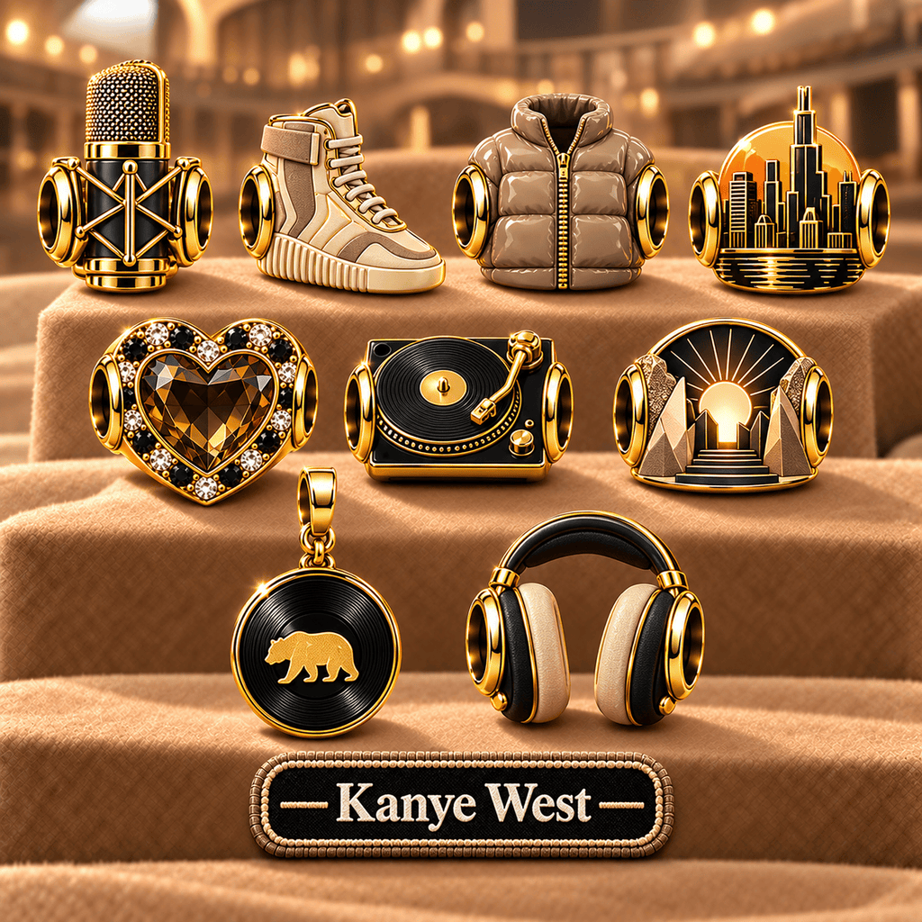 KNW Gold Charm Set PNPA