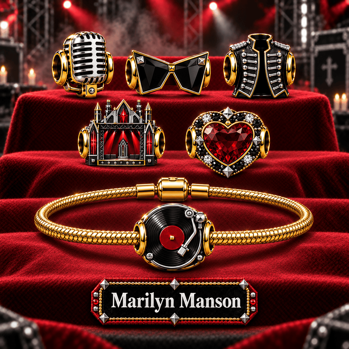 MMS Gold Charm Set PNPA