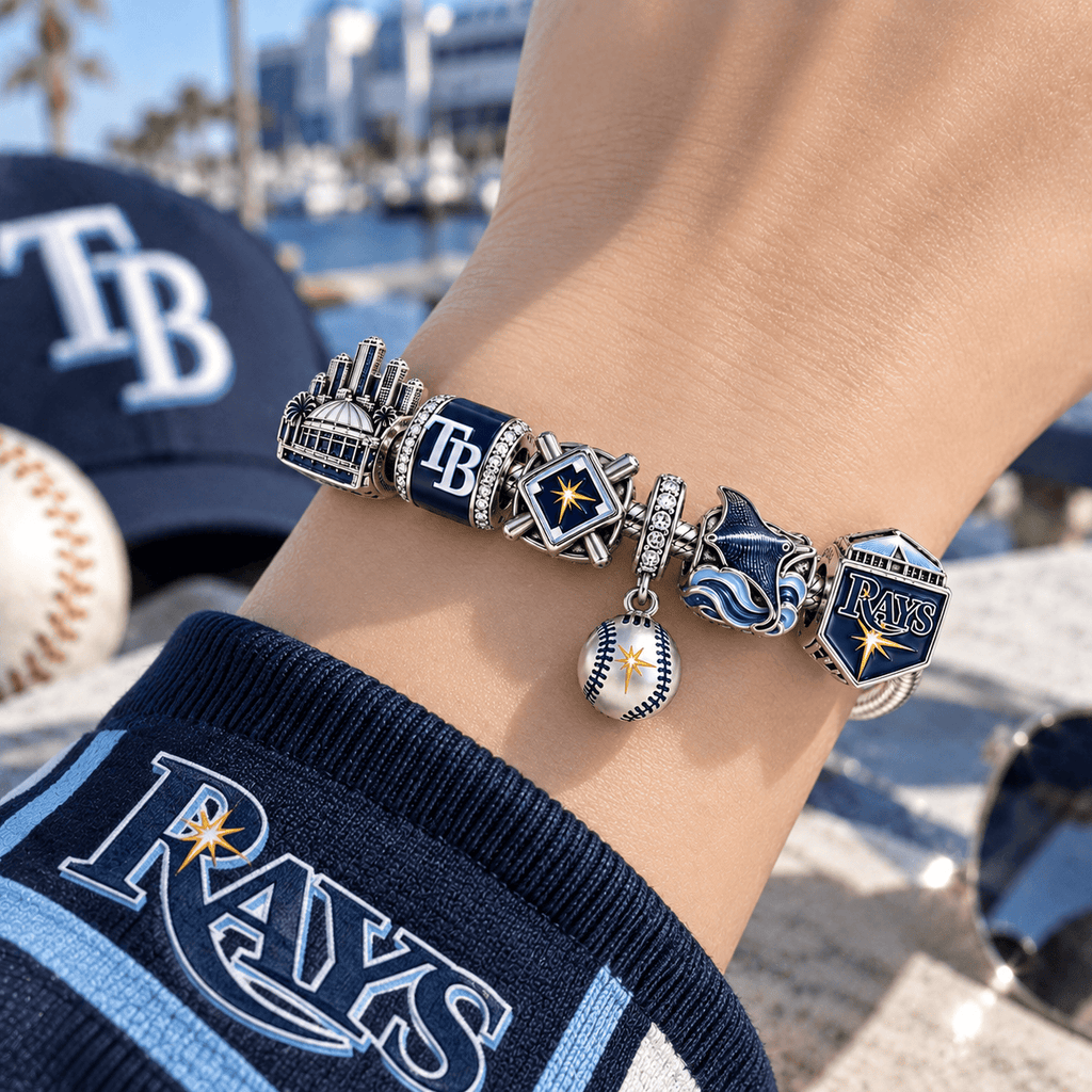 TPBR Silver Charm Bracelet Set PTT