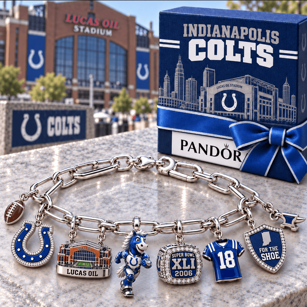 IDC Silver Charm Bracelet Set NTVA
