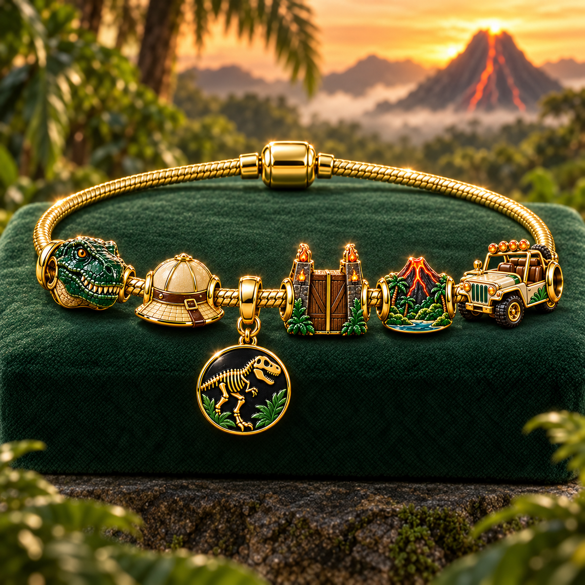 JAP Gold Charm Set PNPA