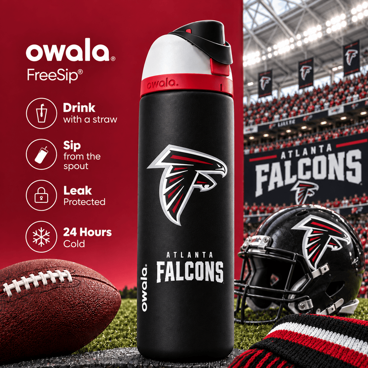 ATF Owala Water Bottle NHVH